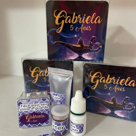 Kit Slime Personalizado Jasmine