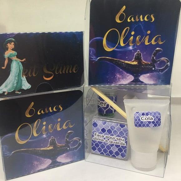 Kit Slime Personalizado Jasmine