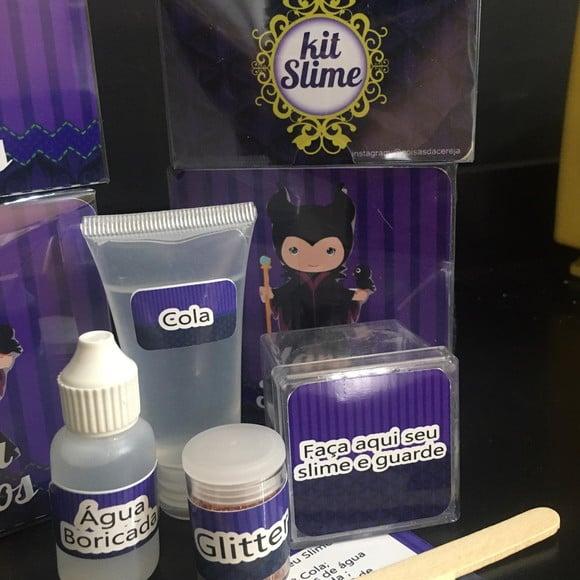 Kit Slime Personalizado Malévola