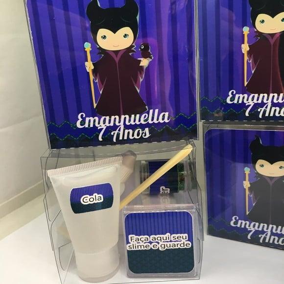 Kit Slime Personalizado Malévola