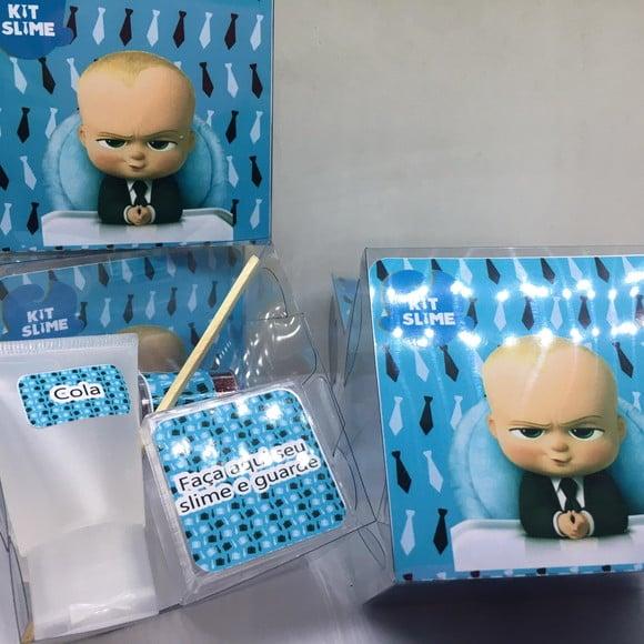 Kit Slime Personalizado Poderoso Chefinho