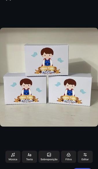 Kit Slime Princesa e Príncipe Embalagens Personalizadas