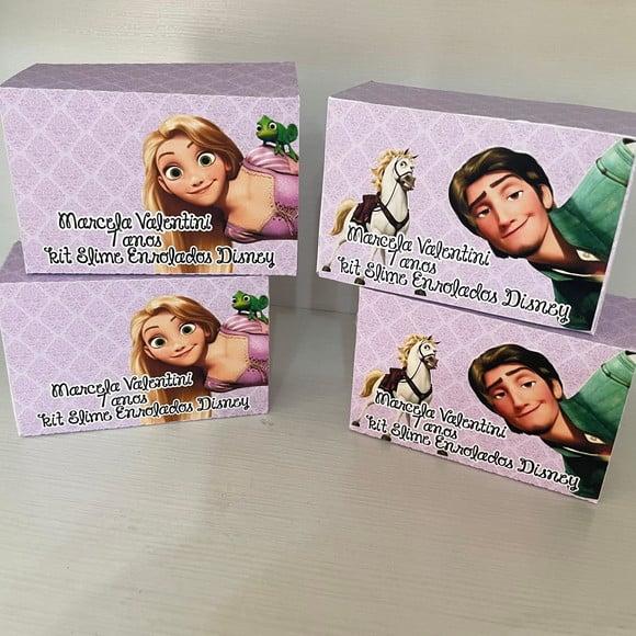 Kit Slime Rapunzel Embalagens Personalizadas
