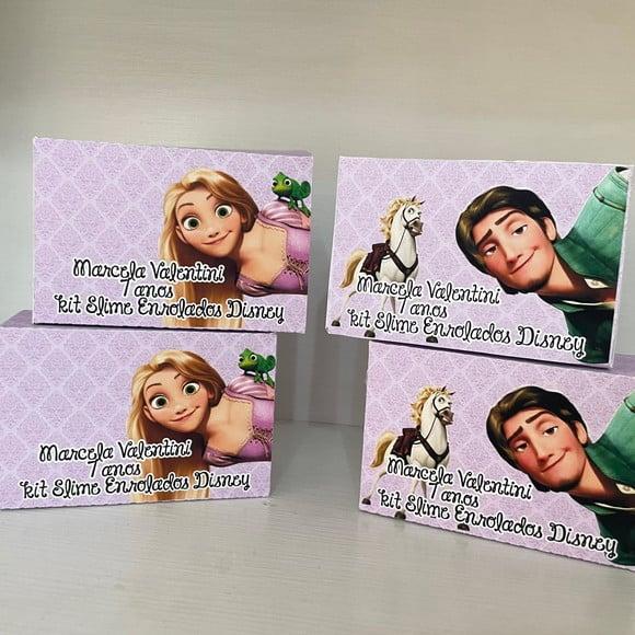 Kit Slime Rapunzel Embalagens Personalizadas