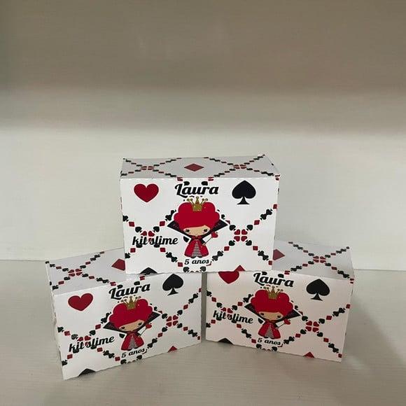 Kit Slime Rainha de Copas Embalagens Personalizadas