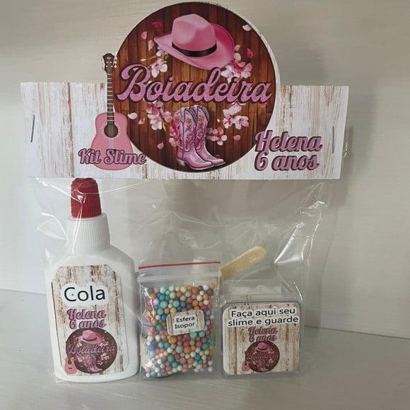 Kit Slime Rodeio Embalagens Personalizadas