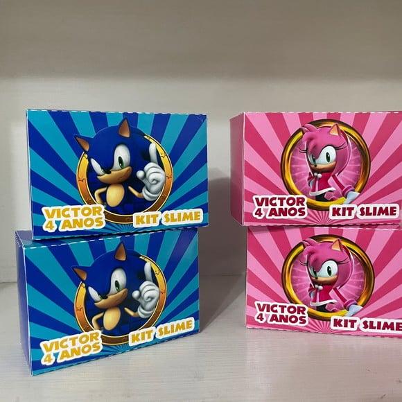 Kit Slime Sonic Embalagens Personalizadas