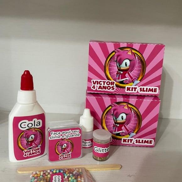 Kit Slime Sonic Embalagens Personalizadas