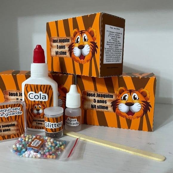 Kit Slime Tigre Embalagens Personalizadas
