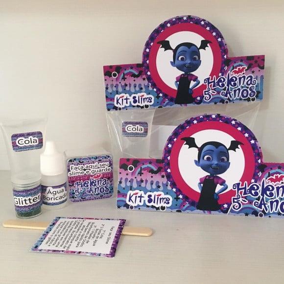 Kit Slime Vampirina Embalagens Personalizadas