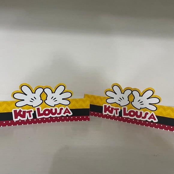 Lapela para Lembrancinha Mickey