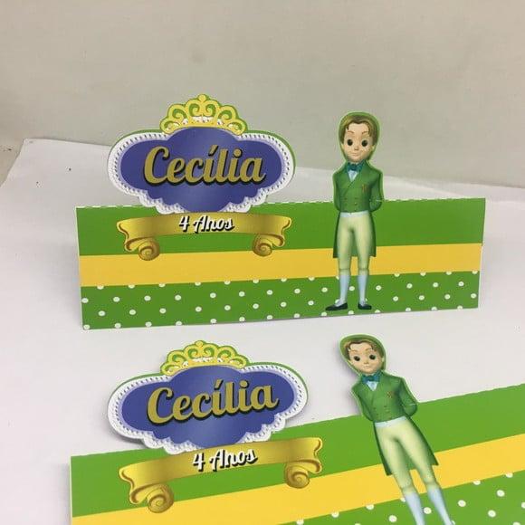 Lapela para lembrancinha Princesa Sofia