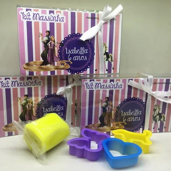 Massinha Modelar Tema Rapunzel
