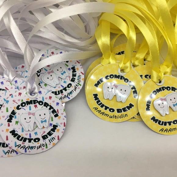 Medalhas de Papel Dentista