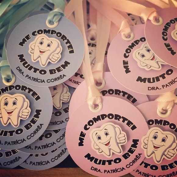 Medalhas de Papel Dentista