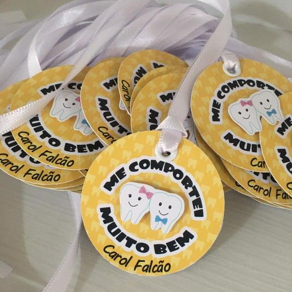 Medalhas de Papel Dentista
