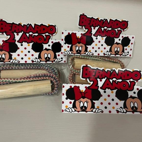 Pula Corda Minnie e Mickey Personalizada