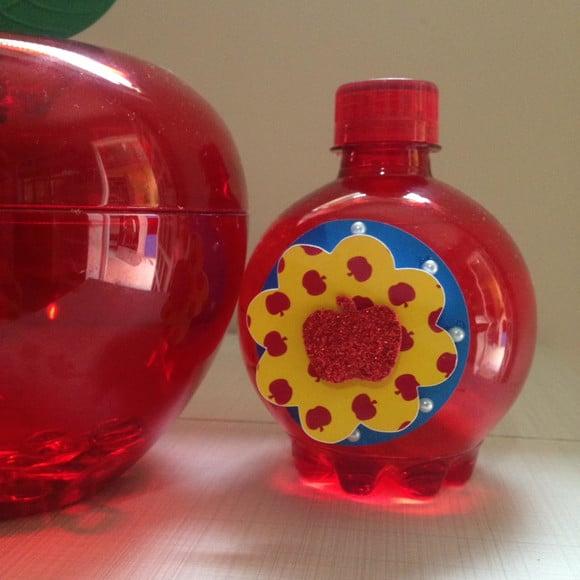Rótulo de água decorada Branca de Neve