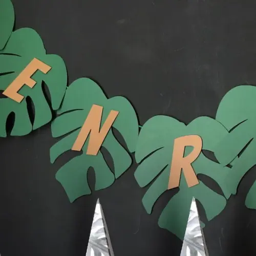 Bandeirola Personalizada Folhagem