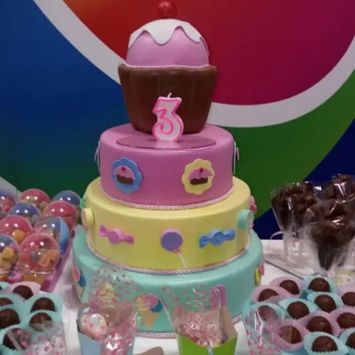 Bolo Fake Candy - Locação