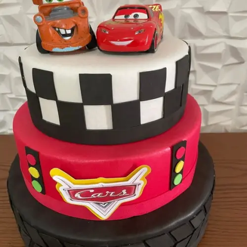 Bolo Fake Carros Locação
