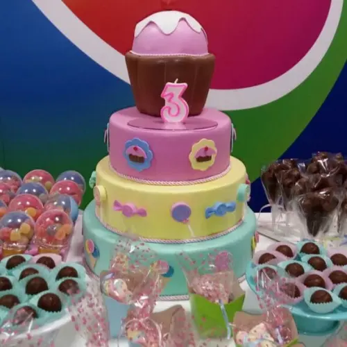 Bolo Fake Candy - Locação