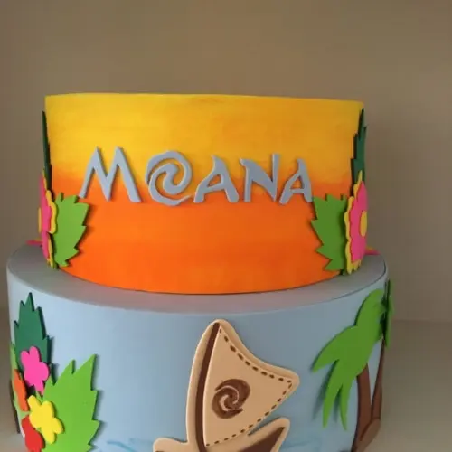 Bolo Fake Moana Locação