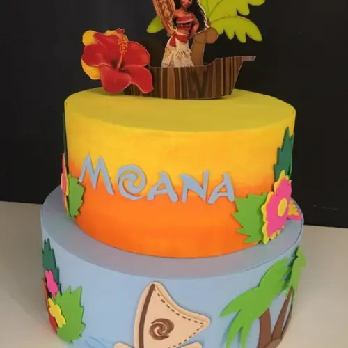 Bolo Fake Moana Locação