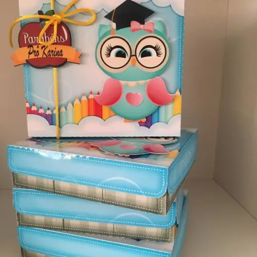 Caixa chocolate dia dos professores