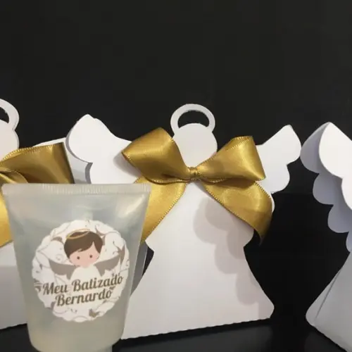Caixa Anjo com Álcool ool Gel