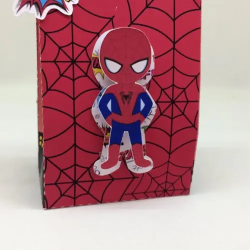 Caixa Sacola Homem Aranha