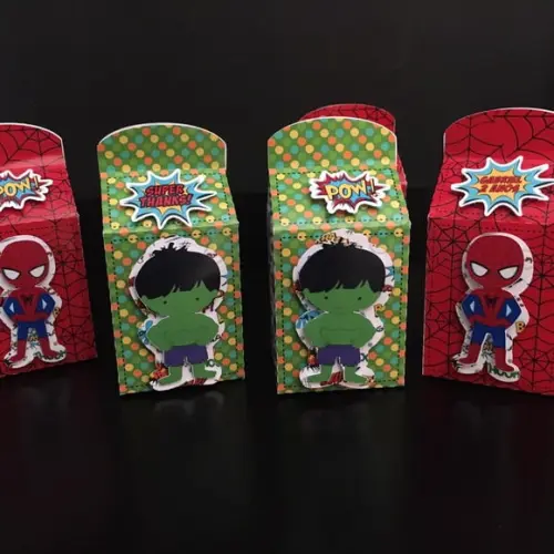 Caixinha Milk Super Herois