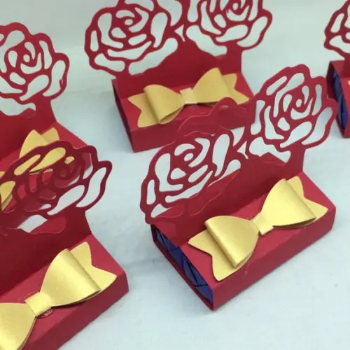 Caixinha Rosa Porta Bis