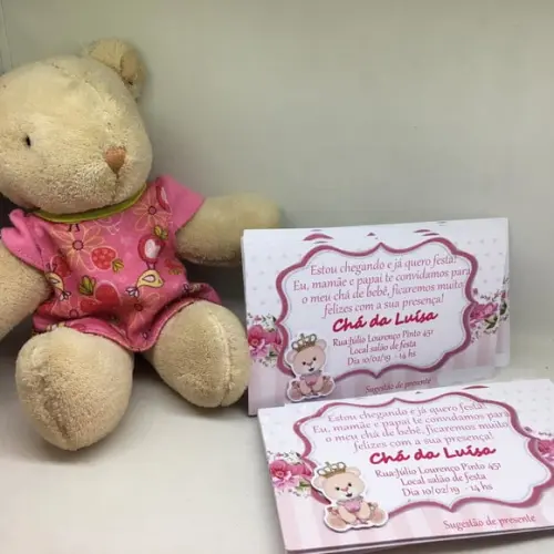 Convite Princesa Ursa