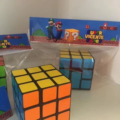 Cubo Mágico Personalizado Mário Bros