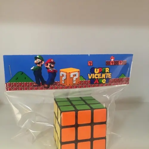 Cubo Mágico Personalizado Mário Bros