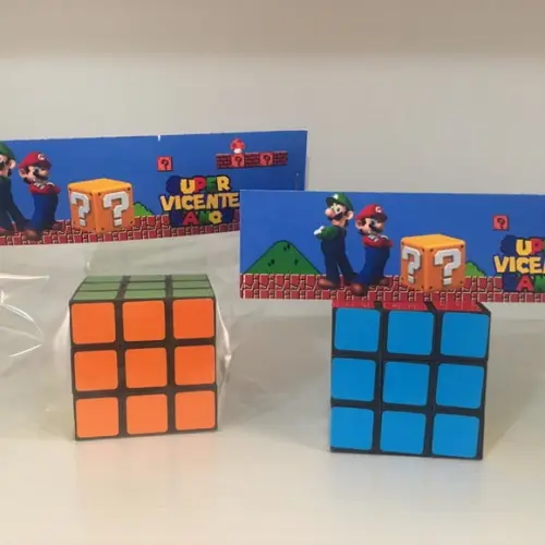 Cubo Mágico Personalizado Mário Bros