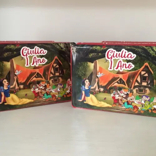 Estojo Pintura Branca de Neve