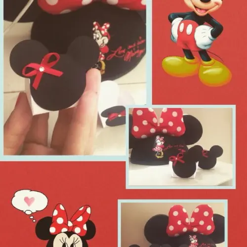 Forminha de doce minnie