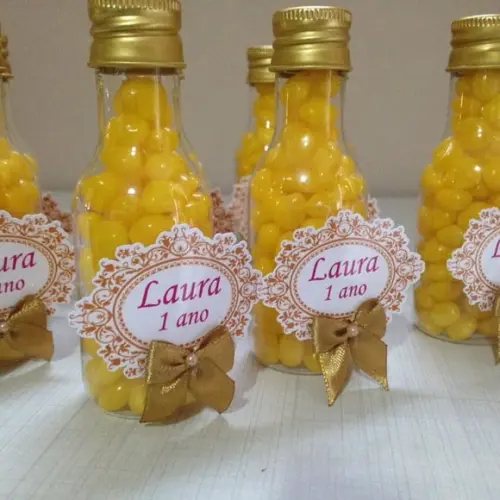 Garrafinha decorada