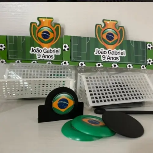 Jogo de Botão Futebol Personalizado Brasil