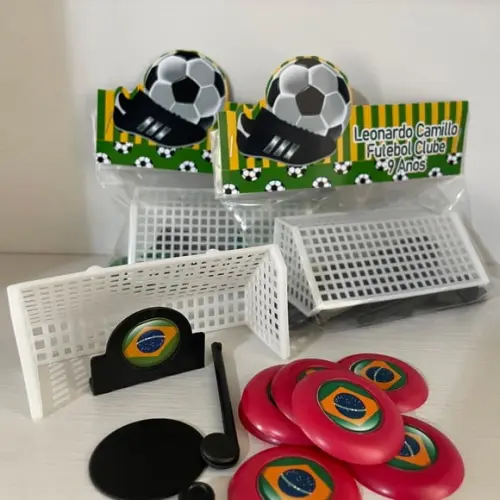 Jogo de Botão Futebol Personalizado Brasil