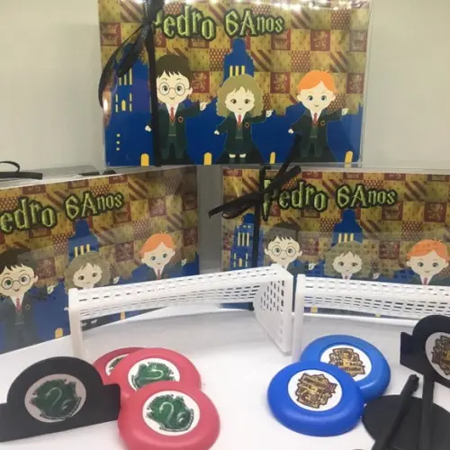 Jogo de Botão Futebol Personalizado Harry Potter Duplo