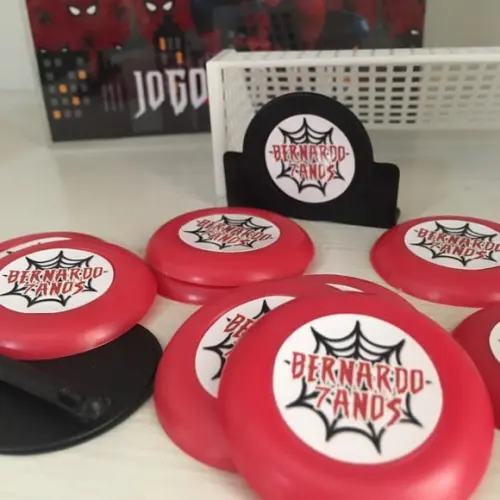 Jogo de Botão Futebol Personalizado Homem Aranha