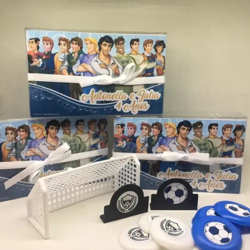 Jogo de Botão Futebol Personalizado Príncipes Duplo