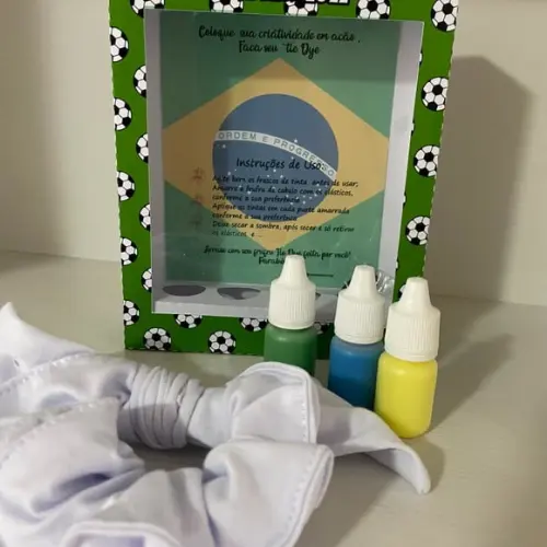 Kit Frufru Tie Dye Copa do Mundo