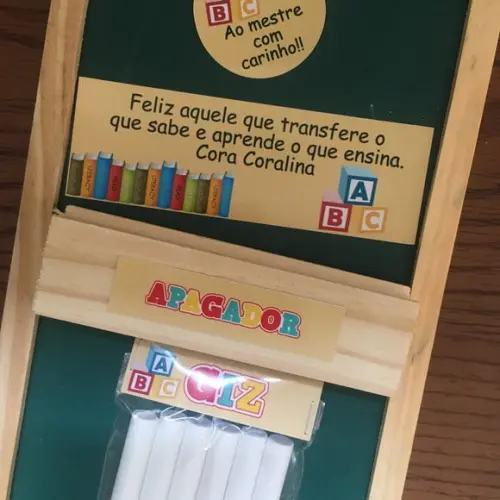 Kit Lousa com Apagador Abc
