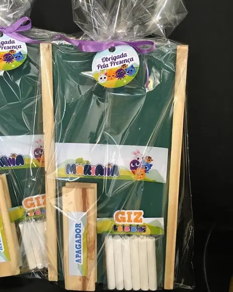 Kit Lousa com Apagador Bolo Fofo