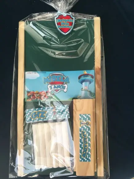 Kit Lousa com Apagador Patrulha Canina