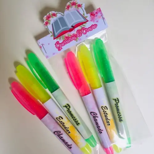 Kit Marca Texto Personalizado